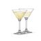 JoyJolt® Golden Royale 6.5oz. Crystal Martini Glasses, 2ct.